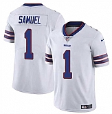 Men & Women & Youth Buffalo Bills #1 Curtis Samuel White Vapor Untouchable Limited Football Stitched Jersey,baseball caps,new era cap wholesale,wholesale hats